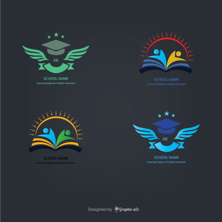 Vector Logo for School and university