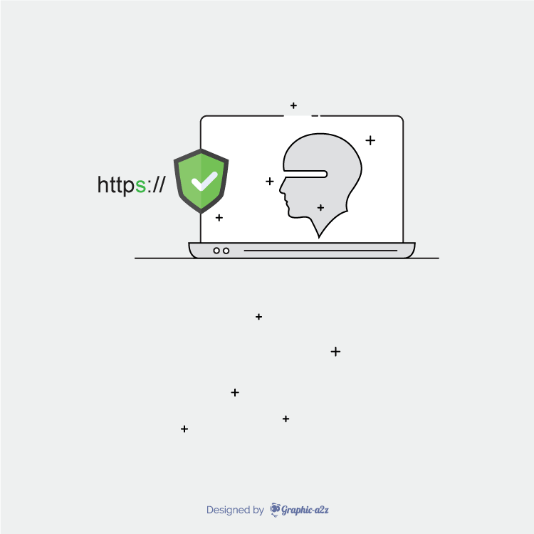 Business protection vector design