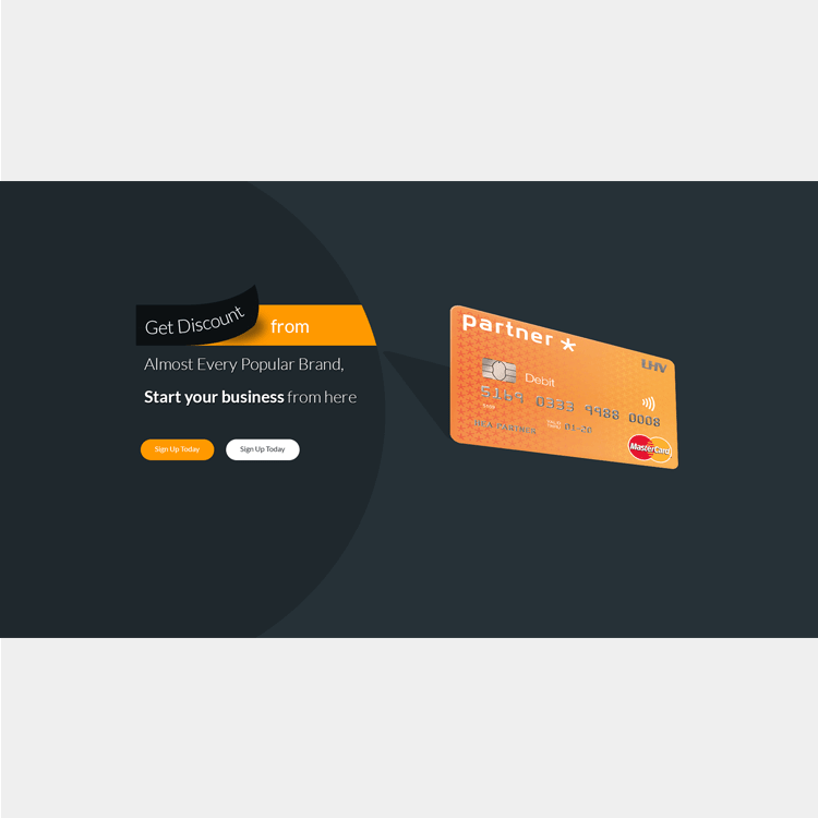 PSD Banner Design for eCommerce website