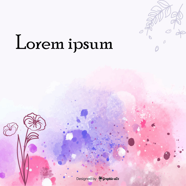 Free vector Water colors background design