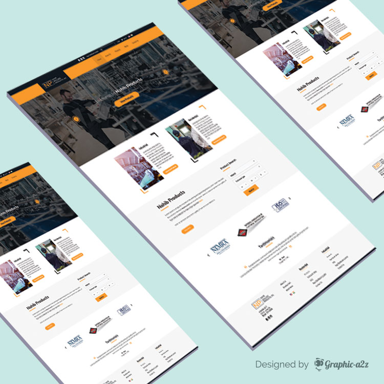 PSD templates, Mockup PSD, products manufacturers contractors website templates on Graphica2z