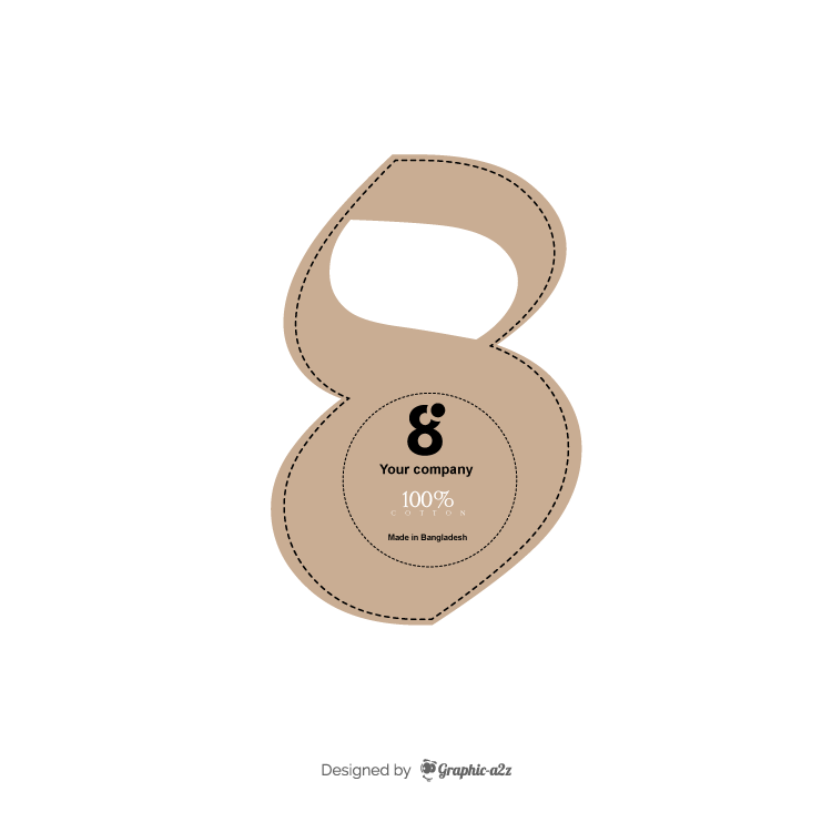 T-shirt Hang Tags collection Free Vector