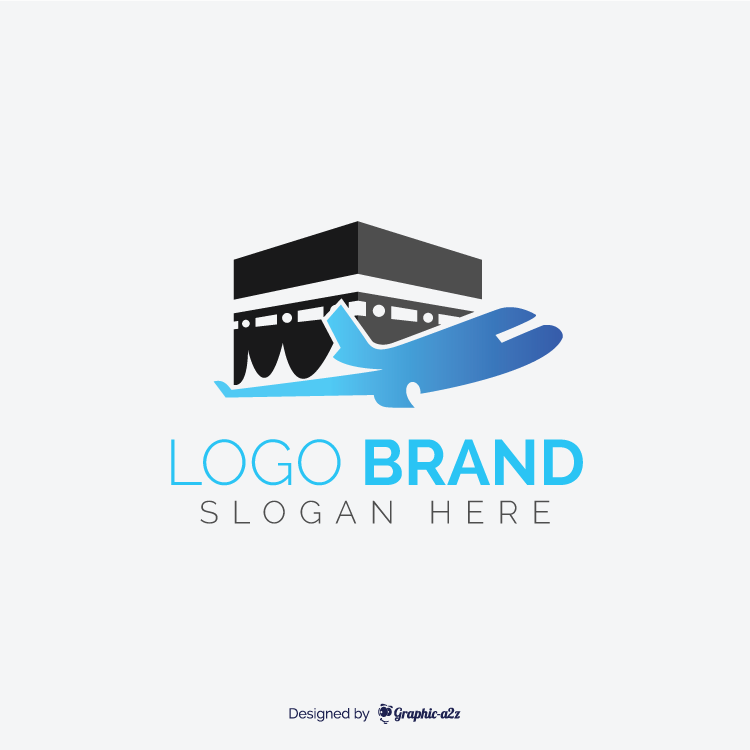 Hajj Travel Agency Logo Design Graphica2z