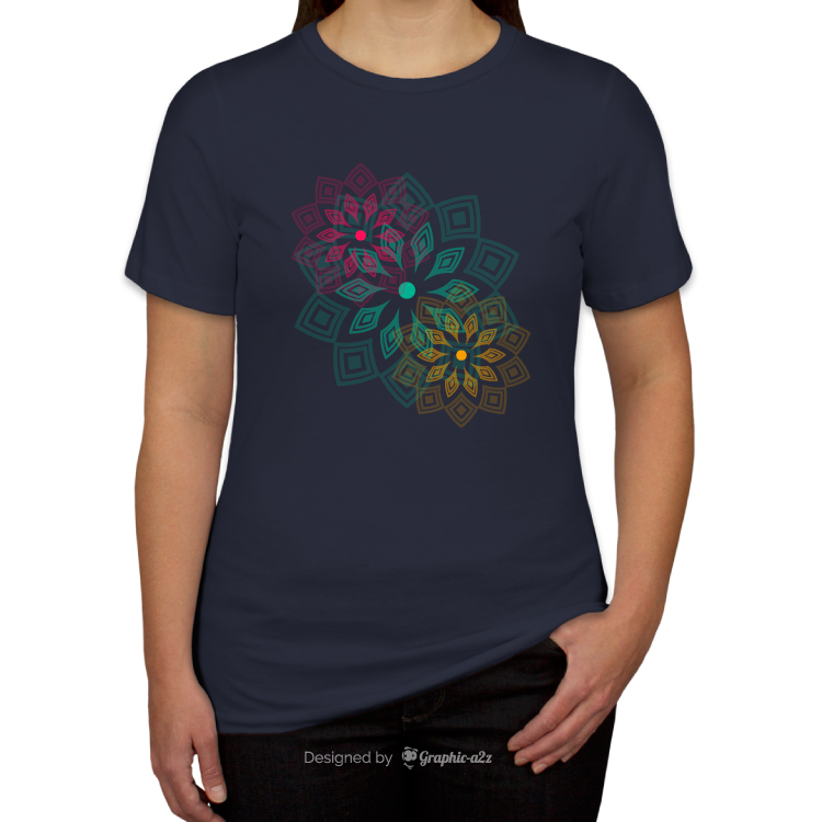 T-shirt design for Women's