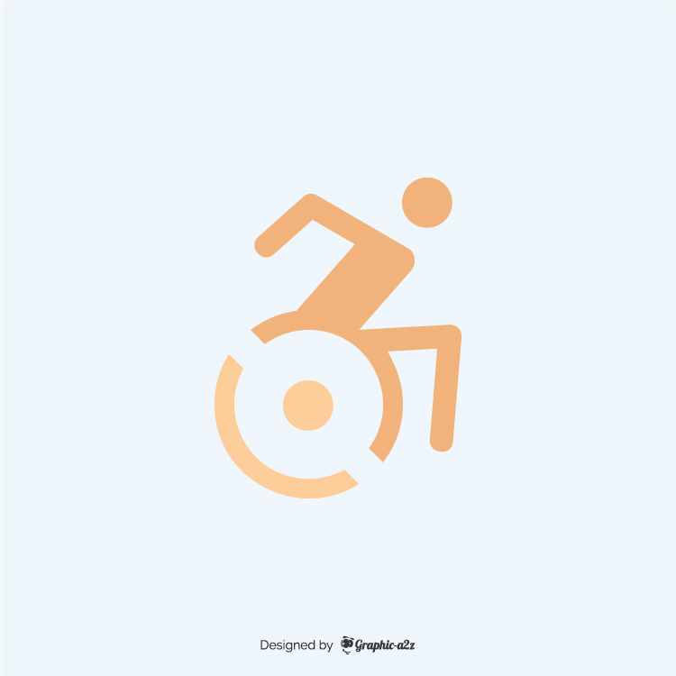 Accessible icon flat
