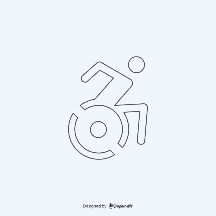 Accessible icon lineal