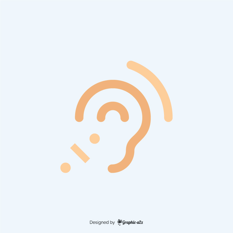 Assistive listening systems flat icon