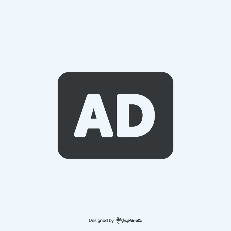 Audio description fill icon vector