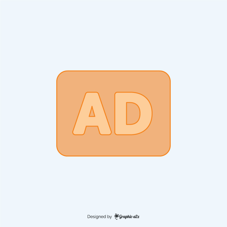 Audio description lineal color icon vector