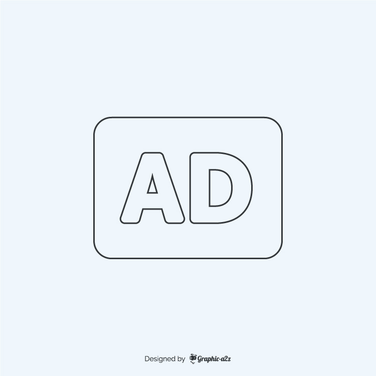 Audio description lineal icon vector