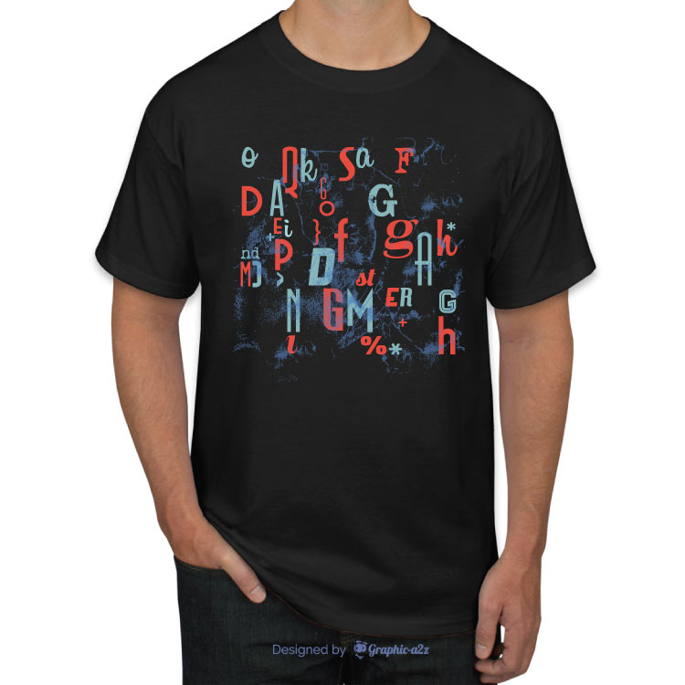 Variety vintage typography t-shirt