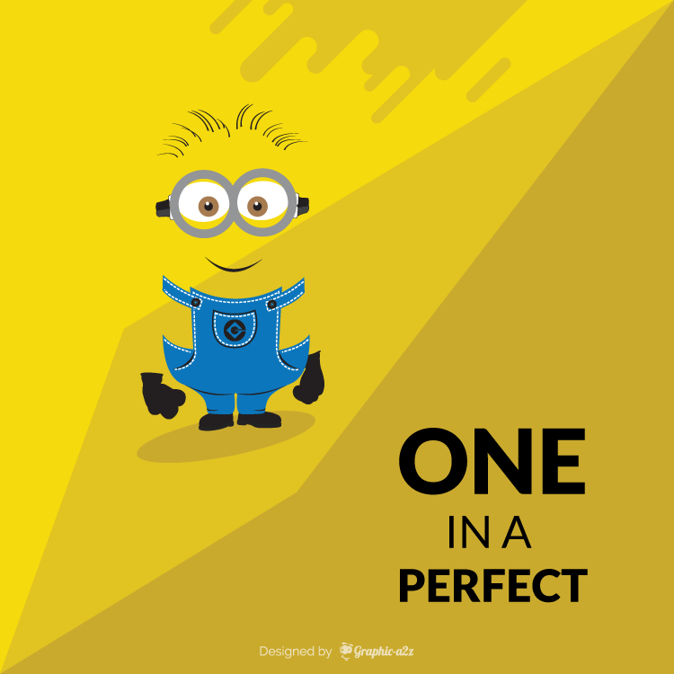 Minion yellow color background free vector