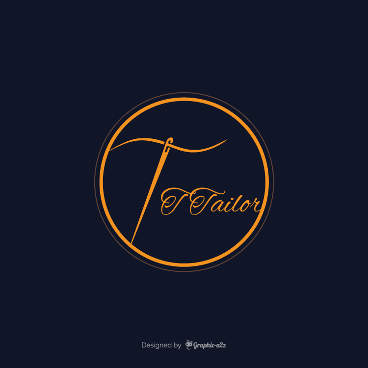 Creative vector tailor logo design