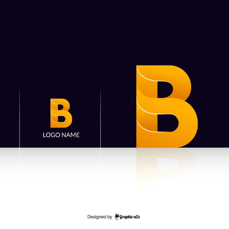 Creative letter B vector logo
