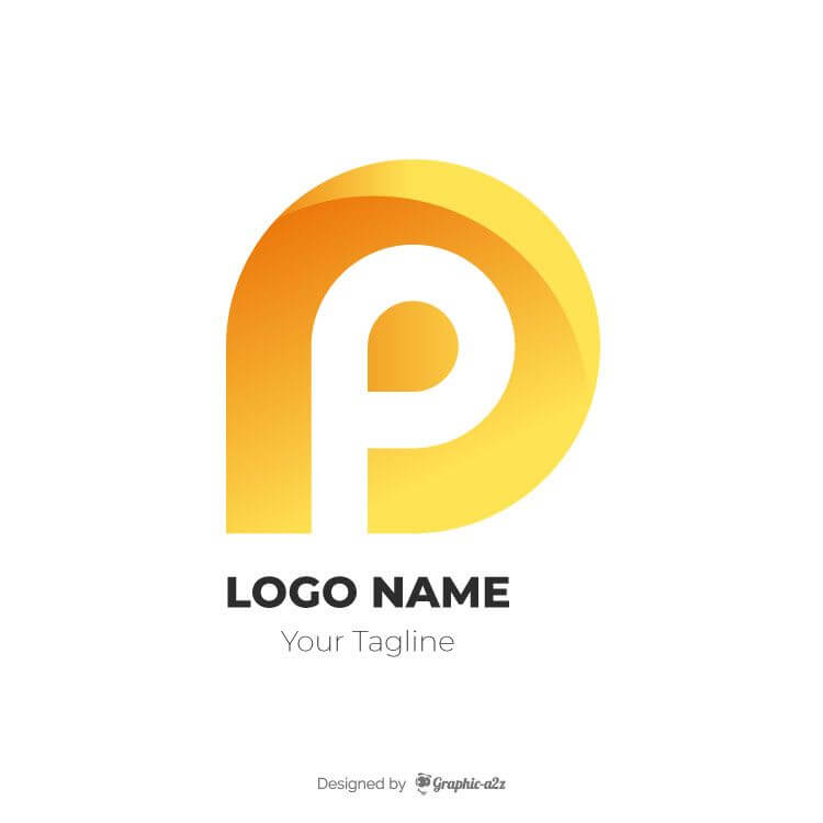 Letter p logo