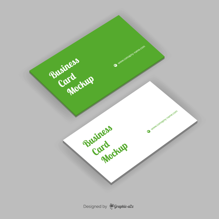 Business card mockup on Graphica2z