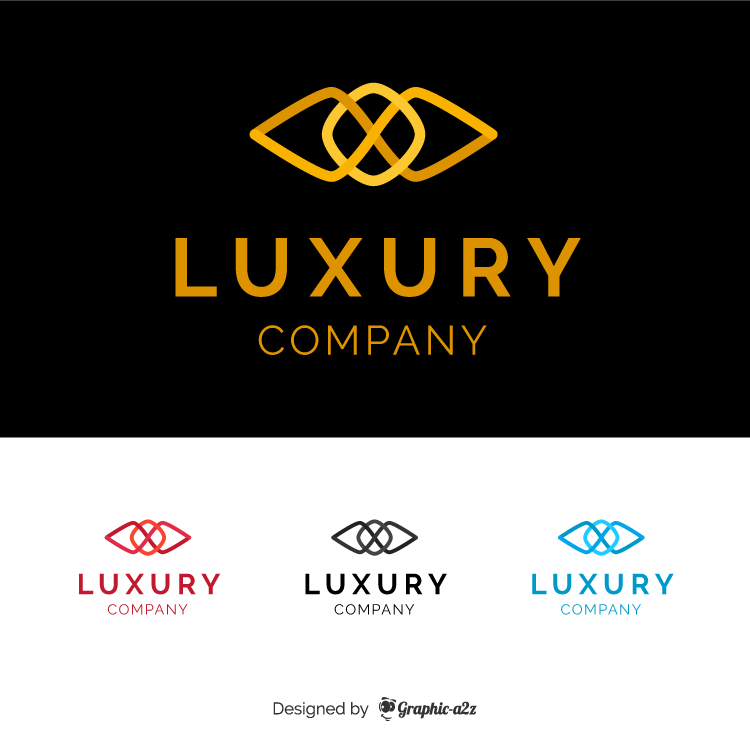 Modern luxury brand logo background 11614705 Vector Art at Vecteezy