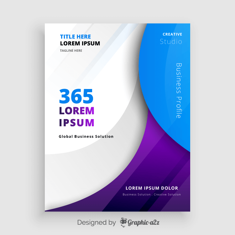 Flyer template for corporate business