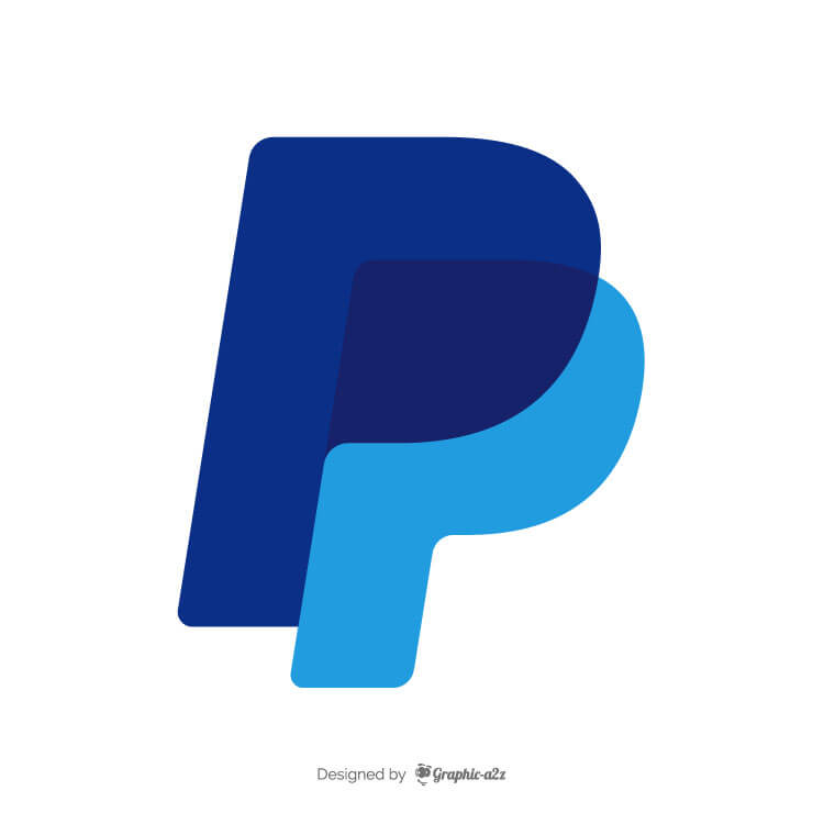 PayPal icon vector graphic