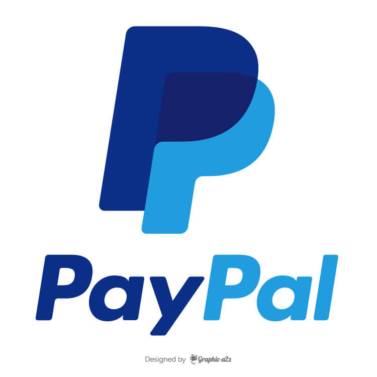 PayPal logo editorial stock photo. Illustration vector logo