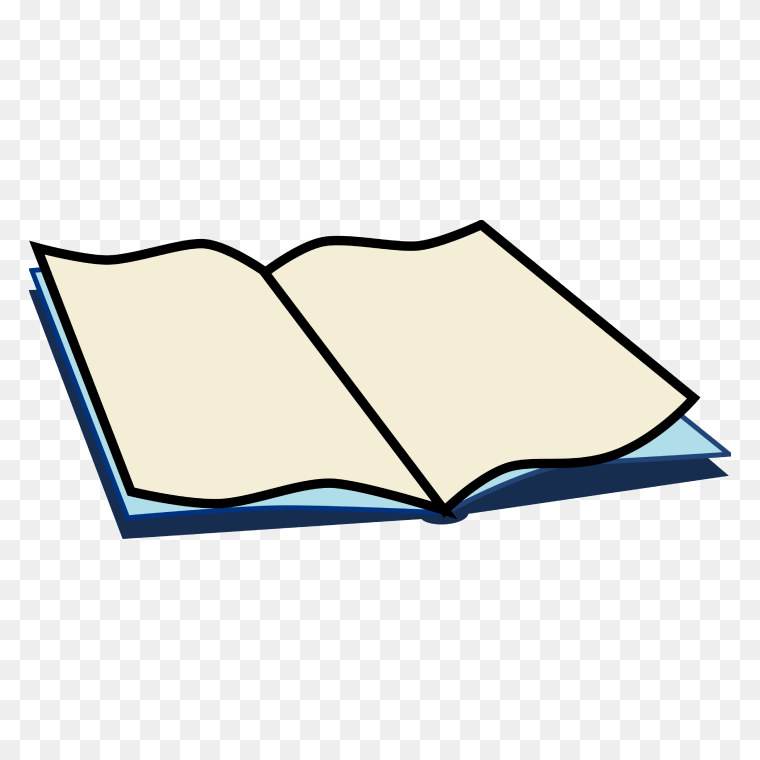 Open Book Clipart Transparent Background Free PNG Download - Graphic a2z
